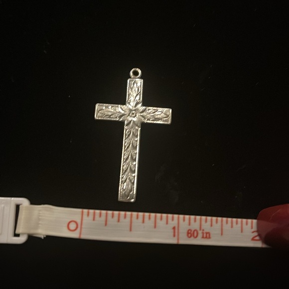 Silver Cross Pendant - Picture 3 of 4